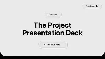 Grey Minimalist Project Guide Presentation