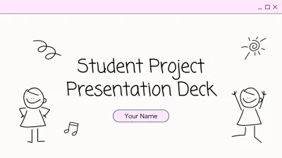 Pink Simple Education Presentation
