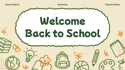 Beige Simple Class Orientation