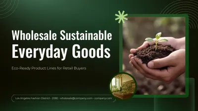 Green Modern Sustainable Guide Presentation