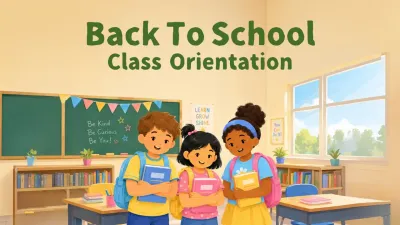 Green Simple Back To School Guide