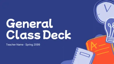 navy simple education presentation