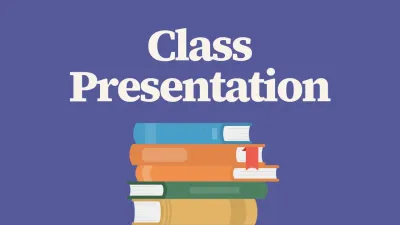 Simple Clean Modern Class Presentation