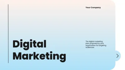 Blue Modern Marketing Plan Presentation