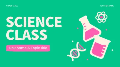 Green Simple General Science Presentation