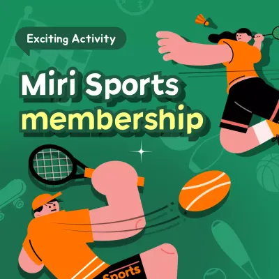 Green Trendy Sports Promotion Instagram Carousel