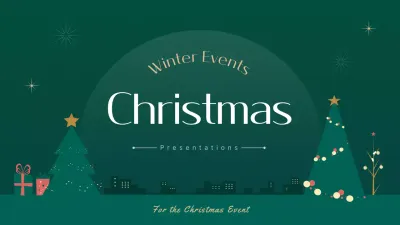 Green Traditional Christmas Presentation