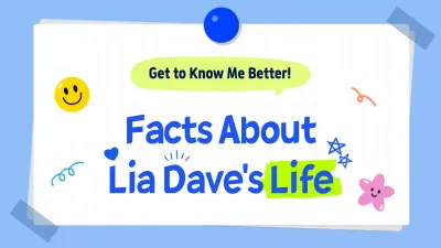 Blue Playful Life Storybook Presentation