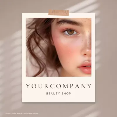 Promote modern lashes in browns and beiges