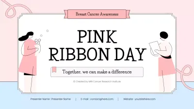 Pink Minimal Awareness Guide Presentation
