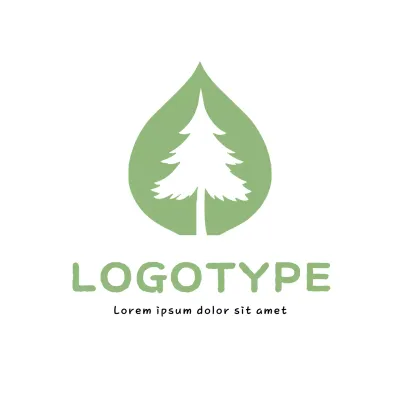 Green Minimal Nature Logo
