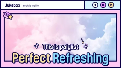 Pink Trendy Music Playlist YouTube Thumbnail