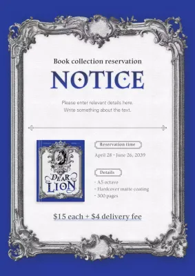 A guide to web novel collections with vintage illustrations in blue