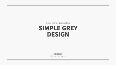 Grey Simple Guide Presentation