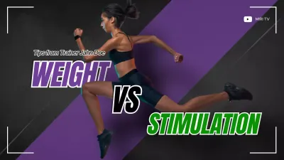 Purple Modern Fitness Guide YouTube Thumbnail