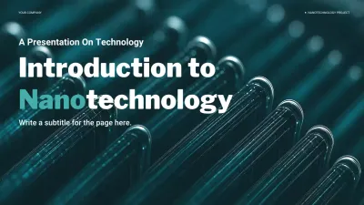 Teal Modern Technology Presentation