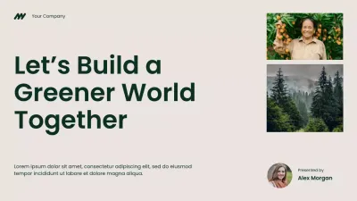 Green Modern Environmental Presentation
