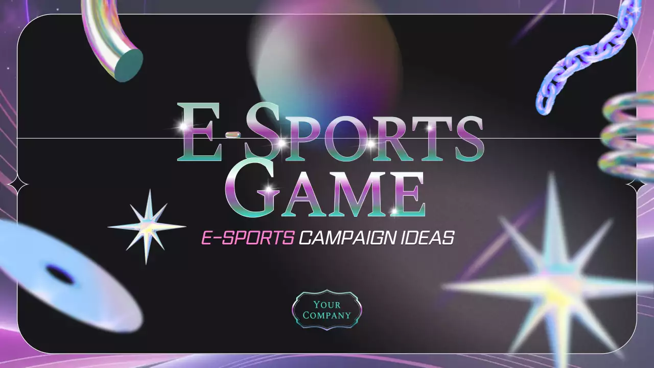 Black Cyber E-Sports Promotion Presentation
